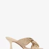 Alessia Metallic Mule Sandal