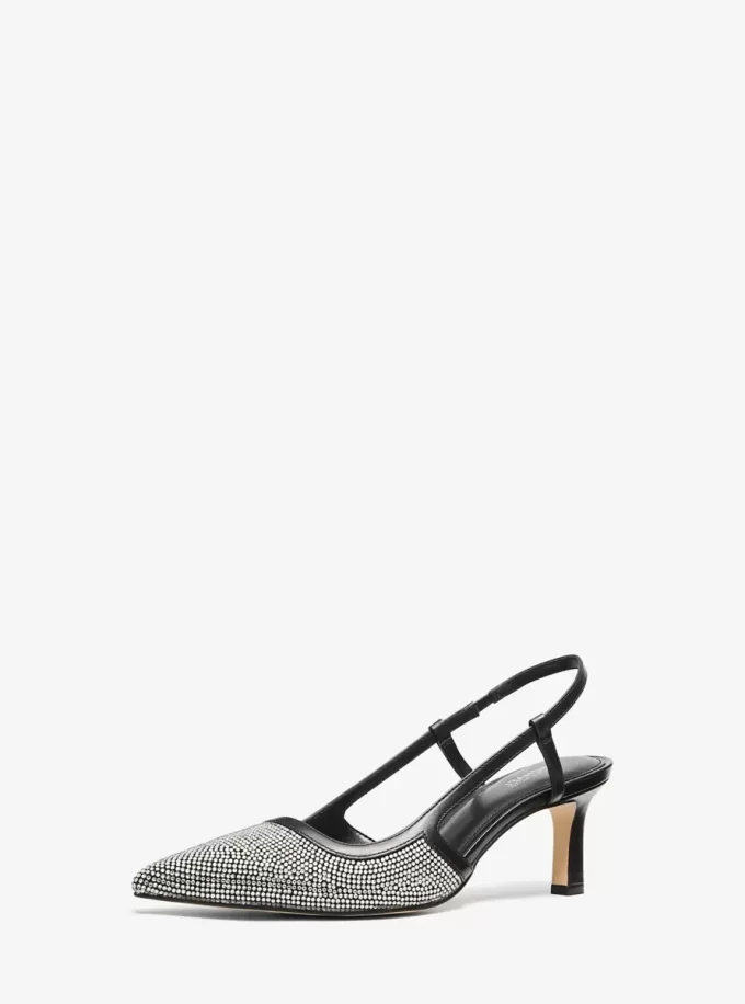 Alora Embellished Slingback Pump