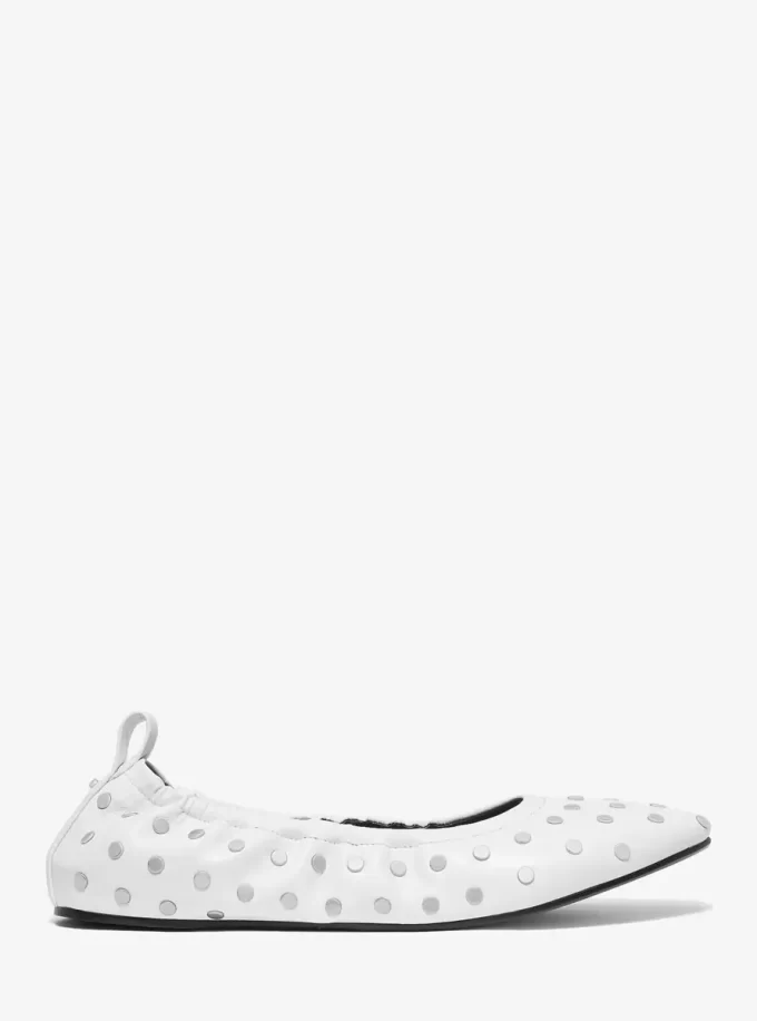 Amy Studded Leather Ballet Flat Amy Studded Leather Ballet Flat