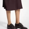 Annette Crocodile Embossed Patent Leather Oxford Annette Crocodile Embossed Patent Leather Oxford