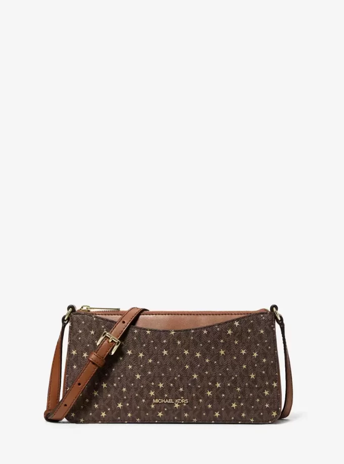 Arden Medium Printed Signature Logo Crossbody Bag Arden Medium Printed Signature Logo Crossbody Bag