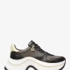 Arla Leather and Suede Trainer
