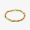 Astor Link Precious Metal-Plated Brass Bracelet