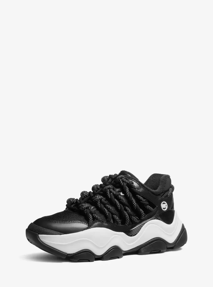 Atlas Cord Leather and Mesh Trainer Atlas Cord Leather and Mesh Trainer