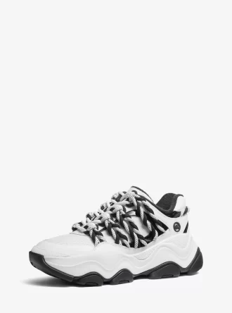 Atlas Cord Mesh and Leather Trainer