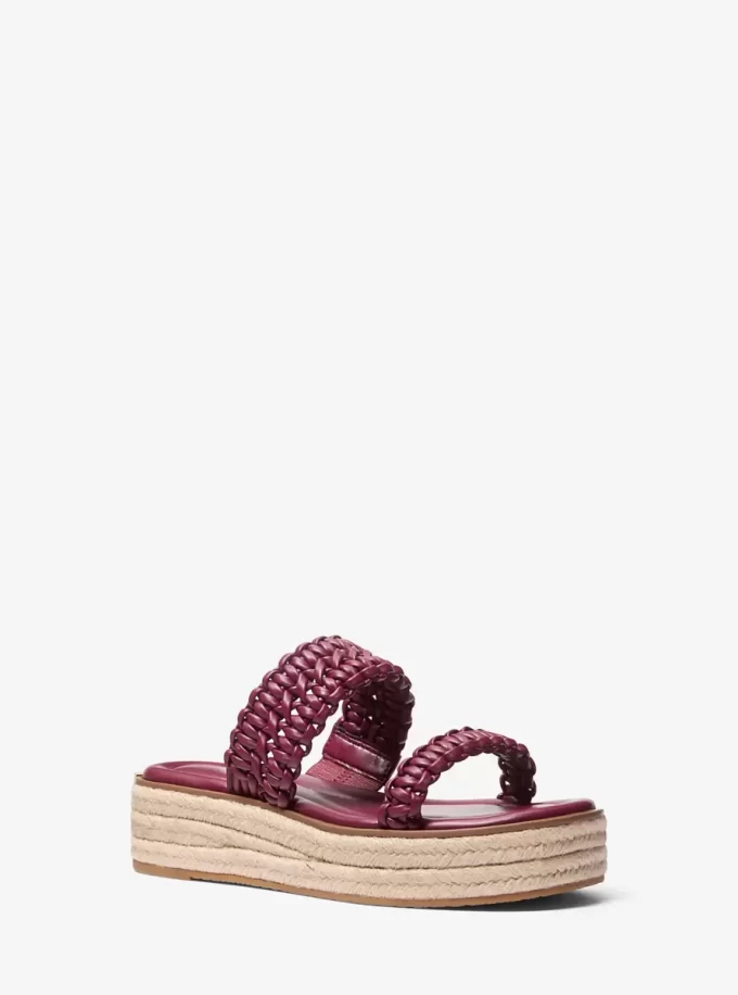 Audrina Braided Slide Sandal Audrina Braided Slide Sandal