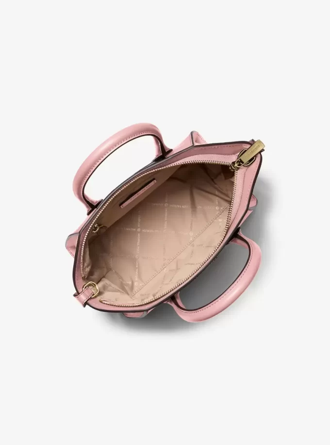 Avril Small Pebbled Leather Satchel Avril Small Pebbled Leather Satchel