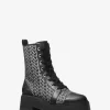 Blake MK2000 Logo Jacquard Combat Boot Blake MK2000 Logo Jacquard Combat Boot