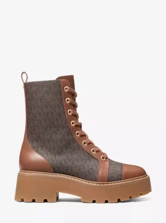 Blake Signature Logo and Leather Boot