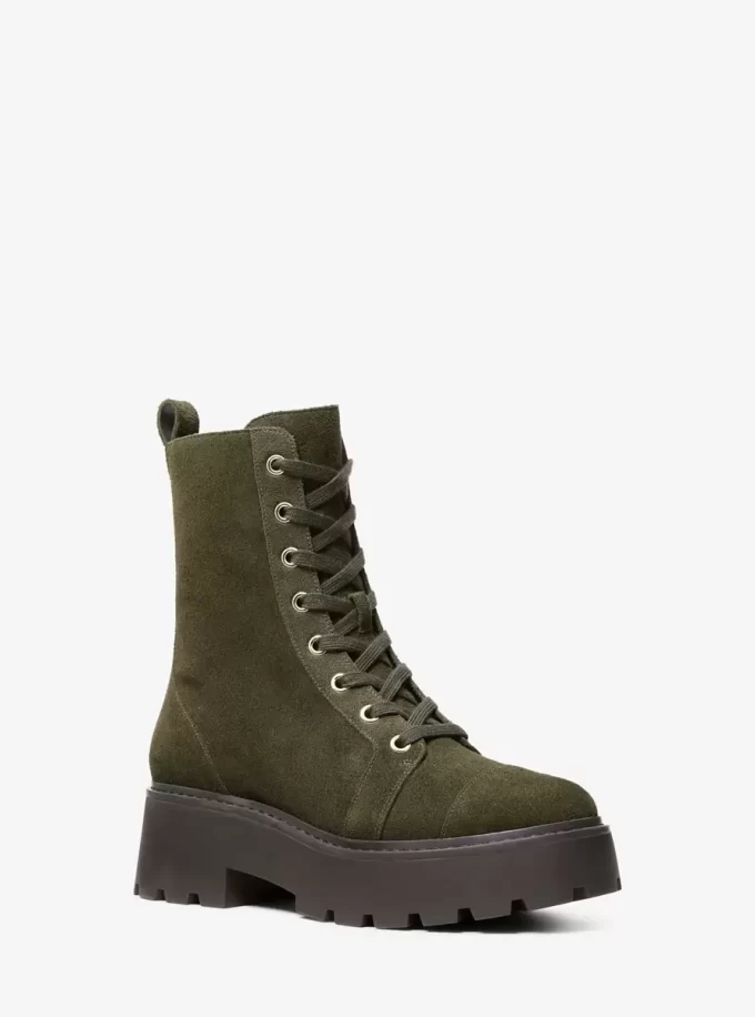 Blake Suede Combat Boot Blake Suede Combat Boot