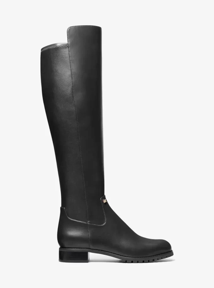 Britt Smooth Wide Calf Boot