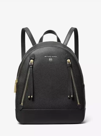 Brooklyn Medium Pebbled Leather Backpack