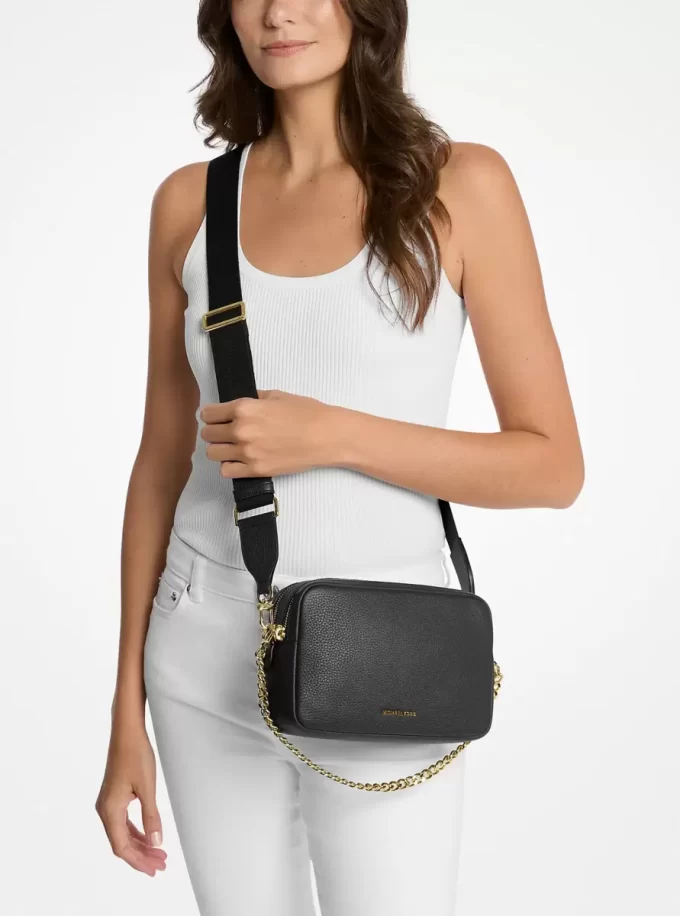 Bryant Medium Pebbled Leather Camera Crossbody Bag Bryant Medium Pebbled Leather Camera Crossbody Bag