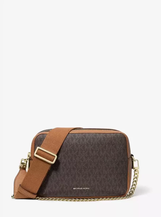 Bryant Medium Signature Logo Camera Crossbody Bag Bryant Medium Signature Logo Camera Crossbody Bag