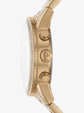 Bryant Pavé Gold-Tone Watch