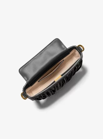 Bryant Small Fringed Suede Convertible Pochette