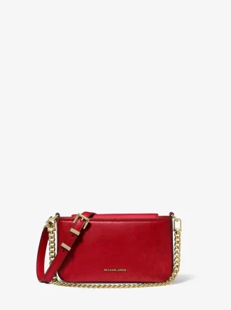 Bryant Small Metallic Signature Logo Convertible Pochette