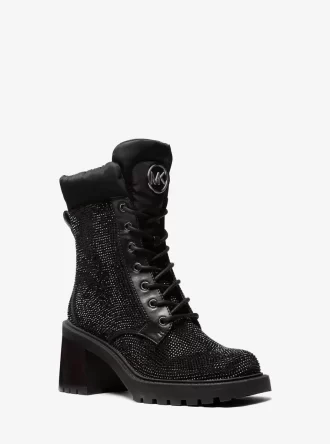 Cade Embellished Combat Boot
