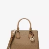 Camille Small Signature Logo Satchel