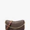 Carmela Medium Signature Logo Convertible Crossbody Bag