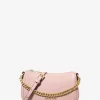 Carmela Small Pebbled Leather Convertible Crossbody Bag