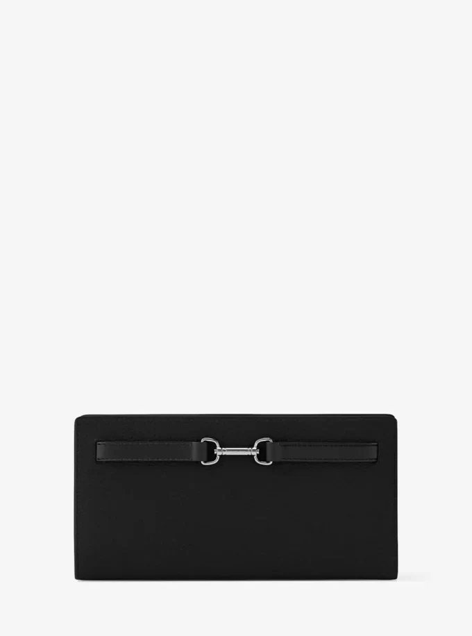 Carson Large Pebbled Leather Wallet Carson Large Pebbled Leather Wallet