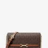 Carson Large Signature Logo Convertible Crossbody Bag