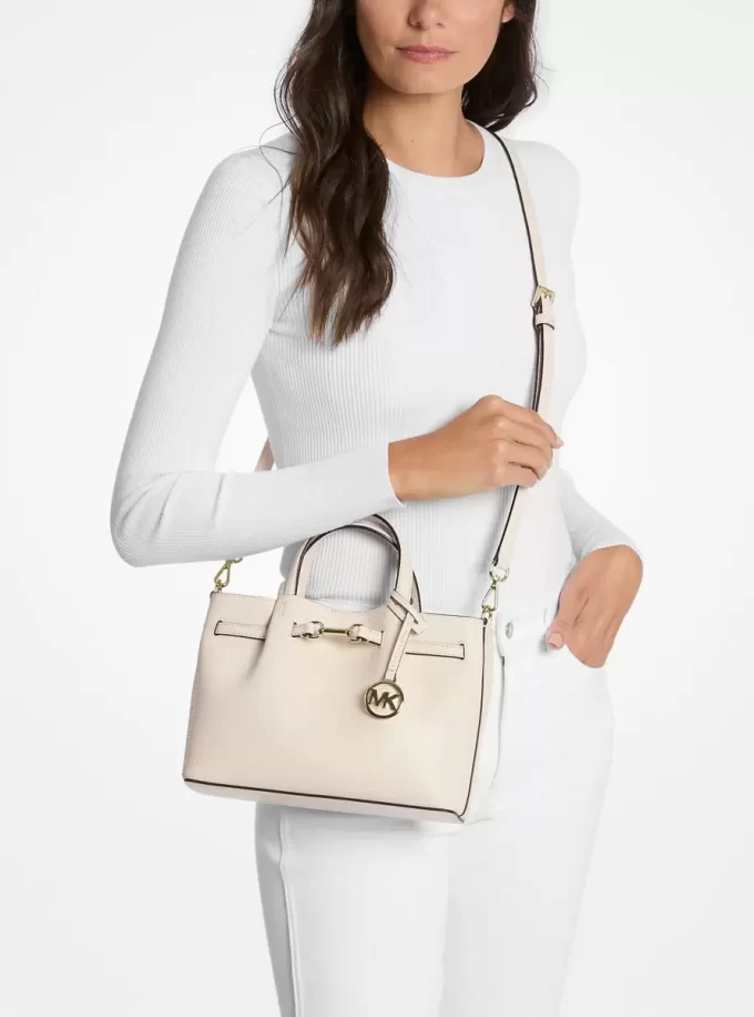 Carson Small Pebbled Leather Satchel Carson Small Pebbled Leather Satchel