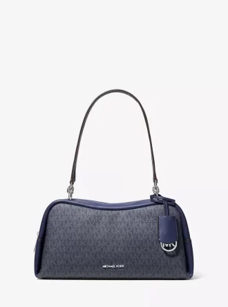 Cecily Medium Signature Logo Shoulder Bag