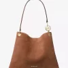 Christina Large Suede Shoulder Bag Christina Large Suede Shoulder Bag