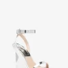 Claudia Specchio Leather Wedge Sandal