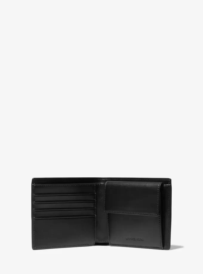 Cooper Logo Billfold Wallet With Coin Pouch Cooper Logo Billfold Wallet With Coin Pouch