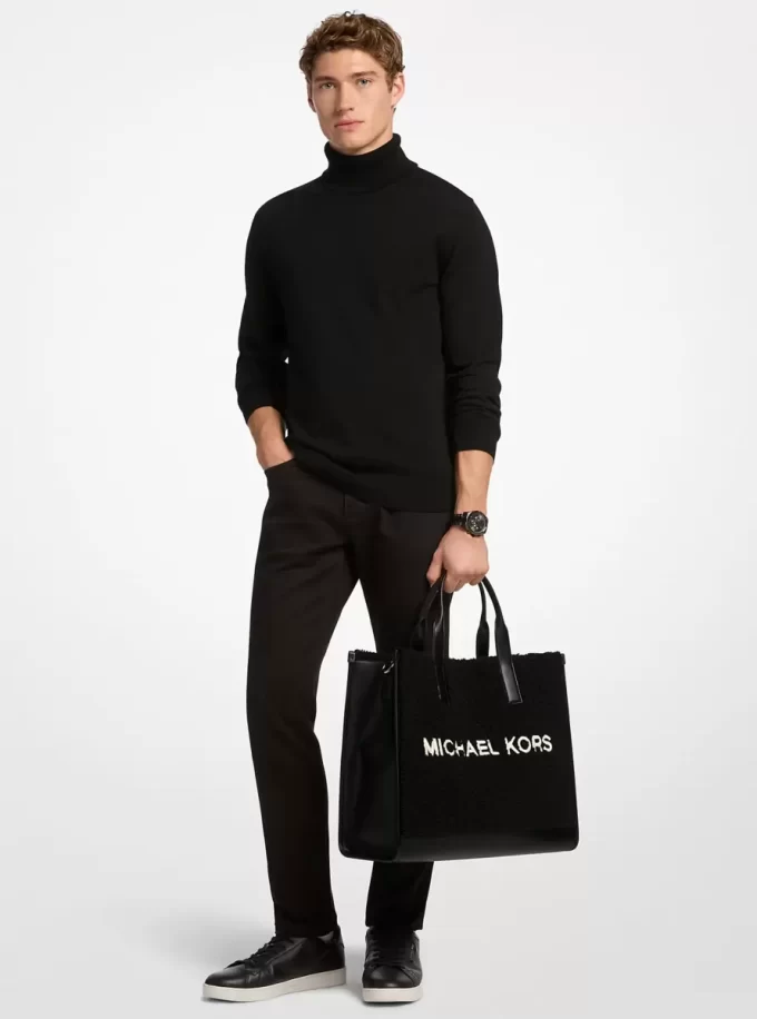 Cooper Medium Sherpa Convertible Tote Bag Cooper Medium Sherpa Convertible Tote Bag