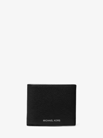 Cooper Pebbled Leather Billfold Wallet