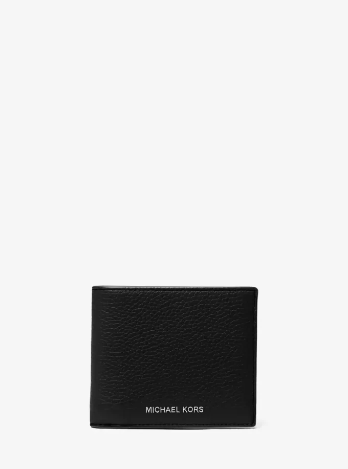 Cooper Pebbled Leather Billfold Wallet Cooper Pebbled Leather Billfold Wallet