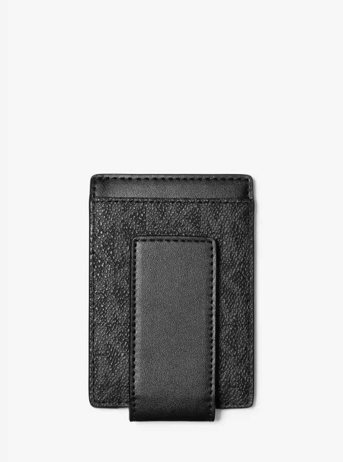 Cooper Signature Logo Money Clip Card Case Cooper Signature Logo Money Clip Card Case