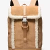 Cooper Suede and Sherpa Backpack Cooper Suede and Sherpa Backpack
