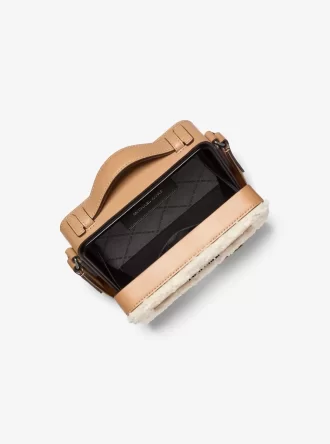 Cooper Suede and Sherpa Crossbody Bag