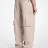 Cotton Poplin Zip Cargo Pants