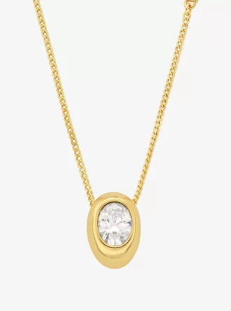 Cubic Zirconia Pendant Necklace