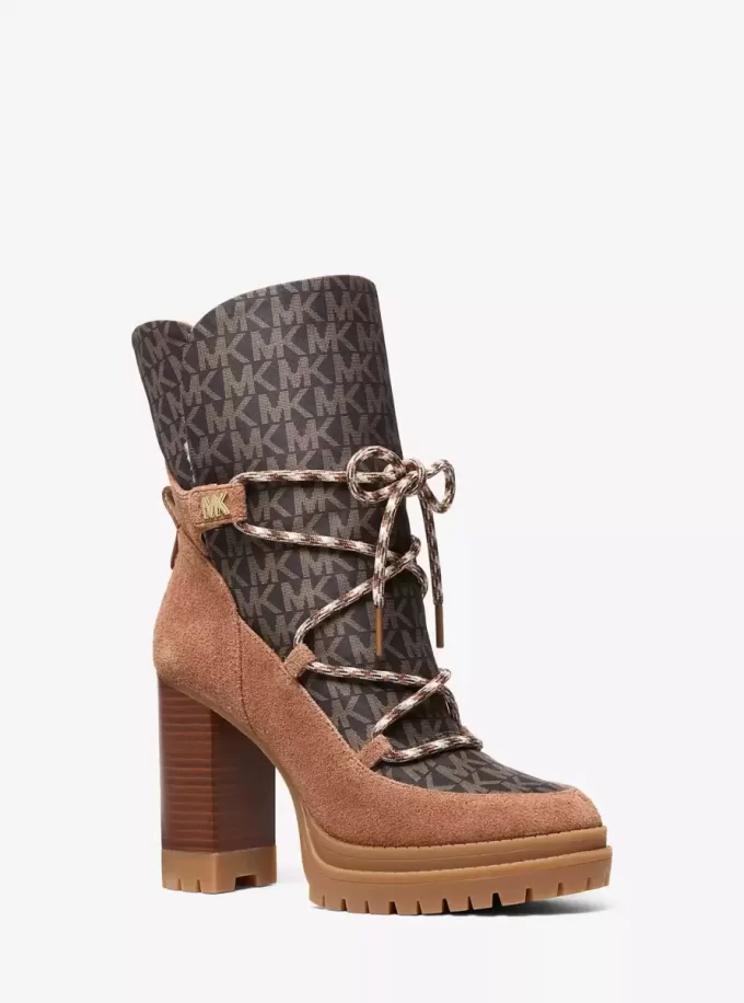 Culver Mixed-Media Platform Boot Culver Mixed-Media Platform Boot