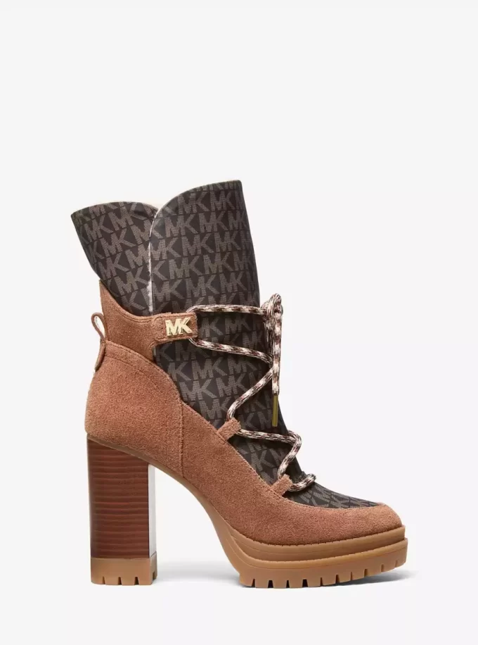 Culver Mixed-Media Platform Boot Culver Mixed-Media Platform Boot