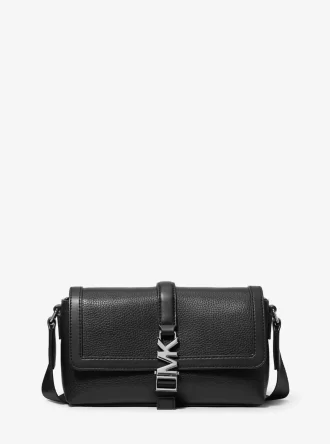 Cyrus Small Pebbled Leather Crossbody Bag Cyrus Small Pebbled Leather Crossbody Bag