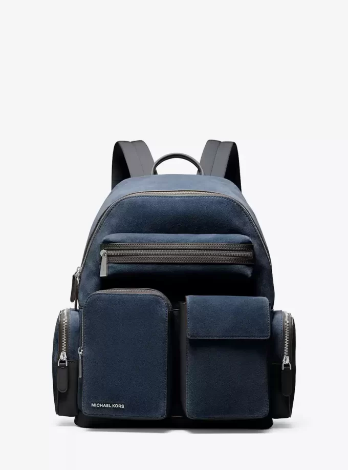 Dakota Medium Suede Cargo Backpack