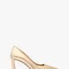 Darrah Crackled Metallic Leather Pump