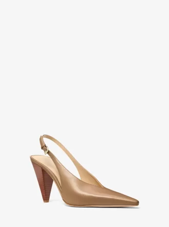 Electra Leather Slingback Pump