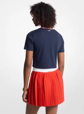 Embellished Cotton Baby Tee