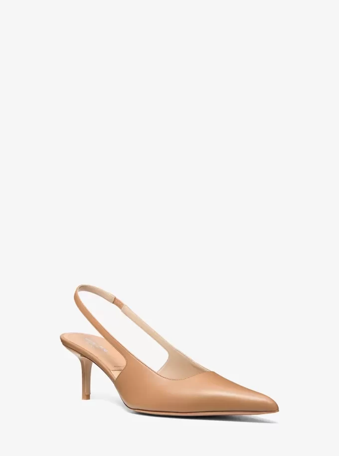 Emma Leather Slingback Pump Emma Leather Slingback Pump