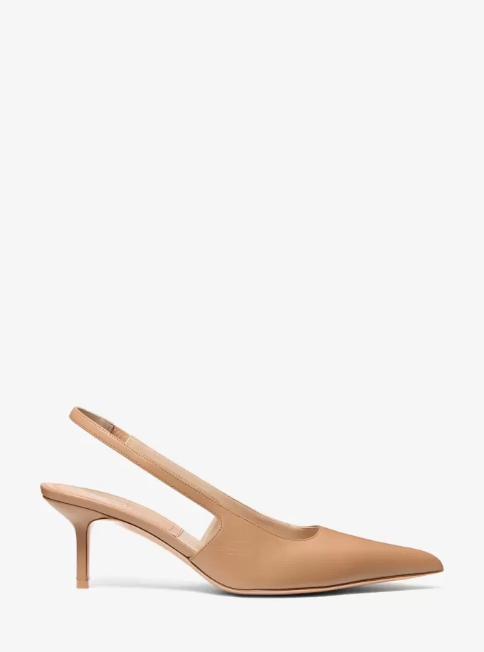 Emma Leather Slingback Pump Emma Leather Slingback Pump