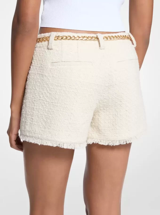 Eyelash Tweed Mini Shorts Eyelash Tweed Mini Shorts